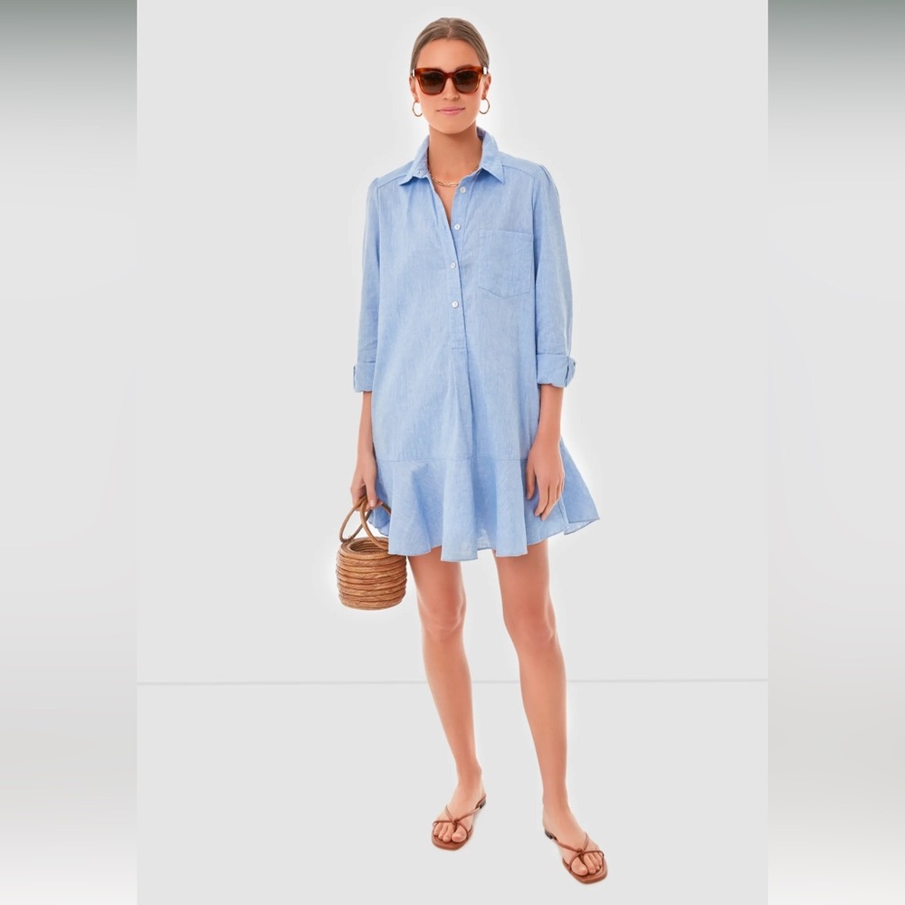 Chambray Callahan Shirt Dress